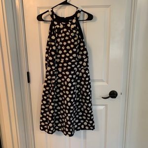 Black and white dress